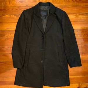 *new* classic black pea coat